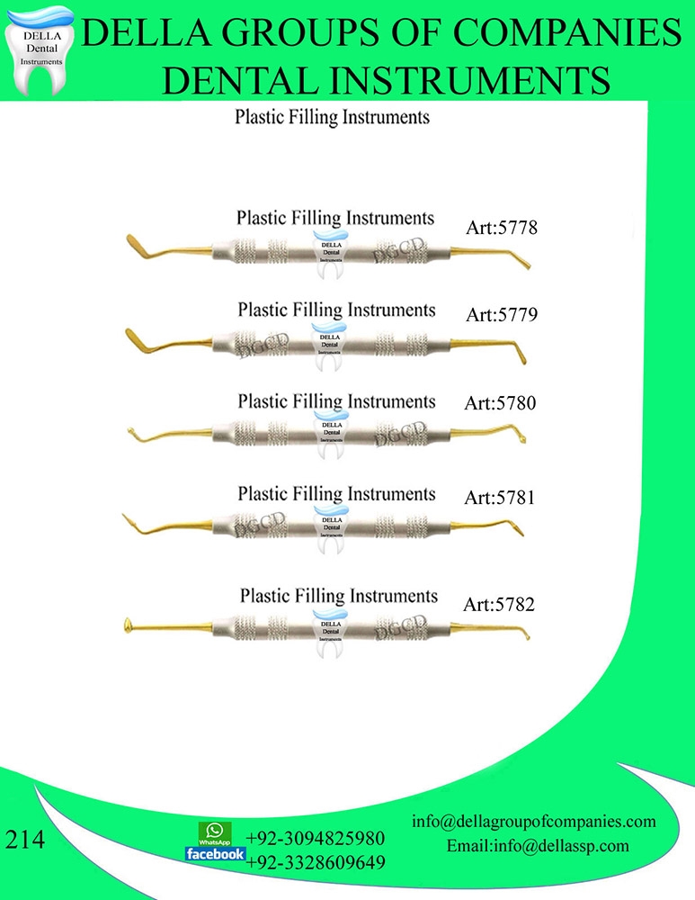 Plastic Filling Instruments